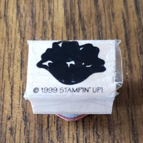 Lot of 5 Stampin Up! Various Inked Shapes Rubber Stamps - Picture 15 of 16